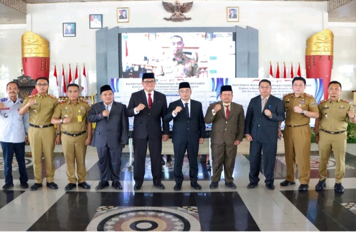 Launching Implementasi Aplikasi SRIKANDI dan Pencanangan GNSTA