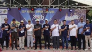 Bupati Ardito Wijaya Hadiri Perayaan HUT Koperasi Kredit Bunga Tanjung Ke – 36 Tah